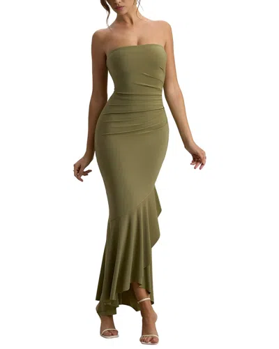 Oloey Maxi Dress In Green