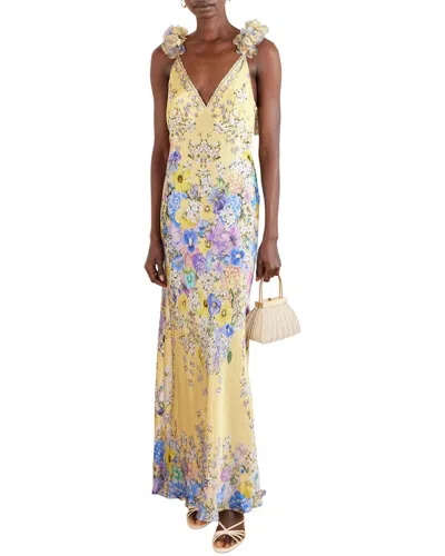 Oloey Maxi Dress In Multi
