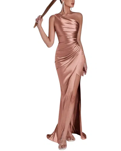 Oloey Maxi Dress In Neutral