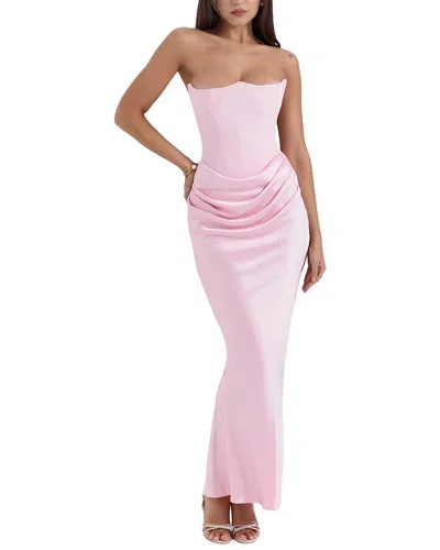 Oloey Maxi Dress In Pink