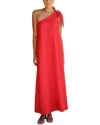 Oloey Maxi Dress In Red