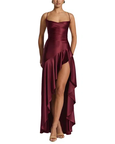 Oloey Maxi Dress In Red