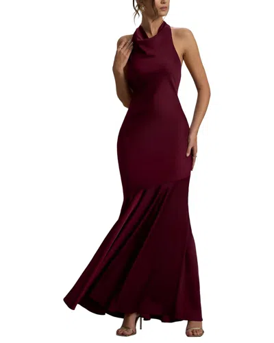 Oloey Maxi Dress In Red