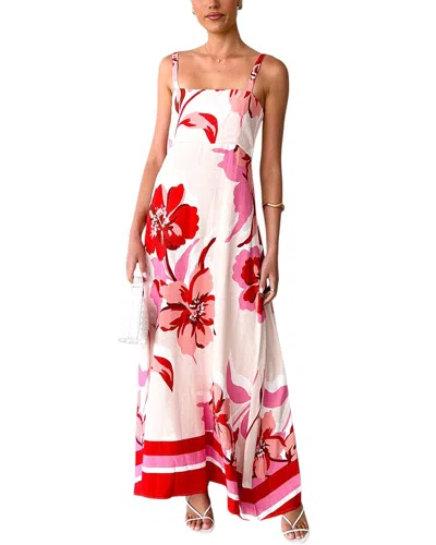 Oloey Maxi Dress In White