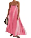 Oloey Midi Dress In Multi