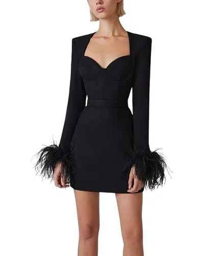 Oloey Mini Dress In Black