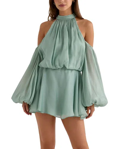 Oloey Mini Dress In Blue