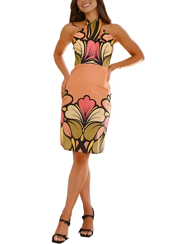 Oloey Mini Dress In Neutral