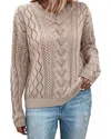 Oloey Pullover In Neutral