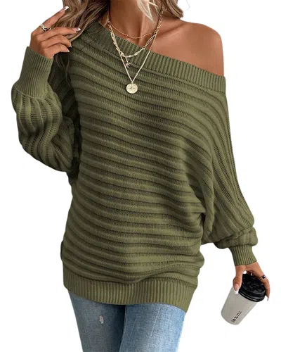 Oloey Sweater In Green
