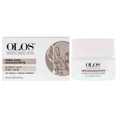 Olos Glycolic Acid Night Cream By  For Unisex - 1.7 oz Cream In Multi