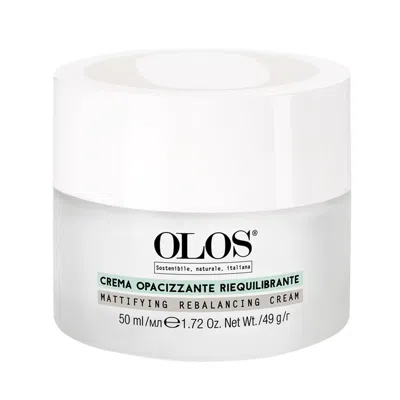Olos Mattifying Rebalancing Cream By  For Unisex - 1.7 oz Cream In White