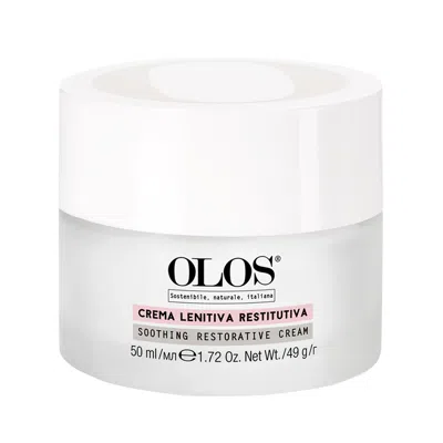 Olos Soothing Restorative Cream By  For Unisex - 1.7 oz Cream In White