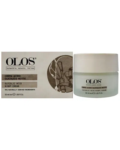 Olos Unisex 1.7oz Glycolic Acid Night Cream In Transparent