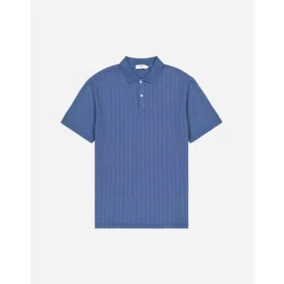 Olow Cobalt Blue Fez Polo Shirt