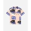 OLOW PASTEL PINK ALOHA EUGO SHIRT