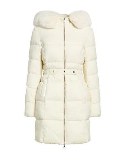 Oltre Woman Puffer Cream Size 12 Polyamide In White