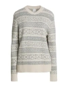 Oltre Woman Turtleneck White Size S Viscose, Polyester, Polyamide In Neutral