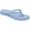 Olukai Aka Flip Flop In Cloud Blue/cloud Blue