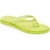 Olukai Aka Flip Flop In Yellow