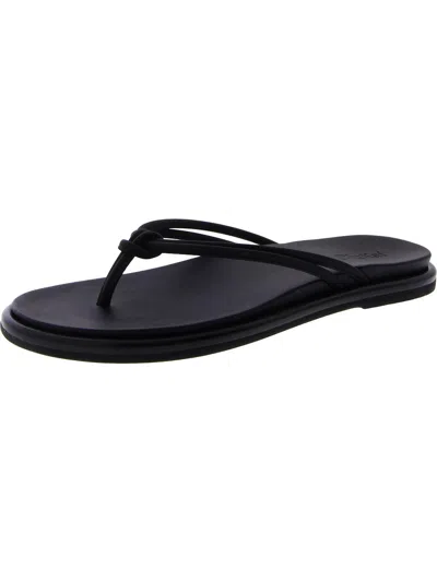 Olukai Aka Flip Flop In Black/black