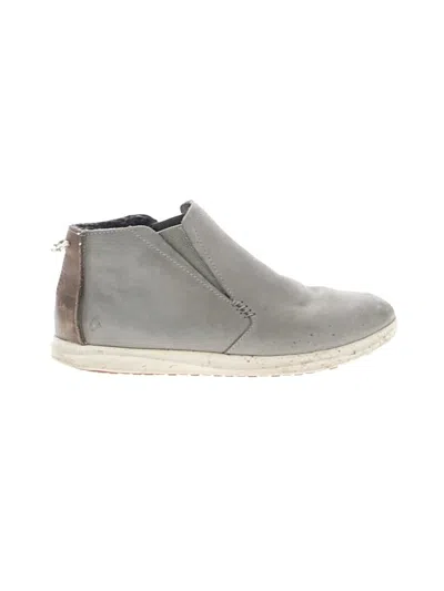 Pre-owned Olukai Ankle Boots In Gray