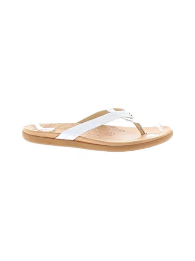 Pre-owned Olukai Flip Flops In White