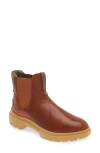 Olukai Hehi Waterproof Chelsea Leather Lug Boot In Multi