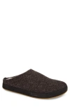 Olukai Hāmani Hulu Genuine Shearling Lined Mule Slipper In Brown
