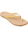 OLUKAI HO'OPIO WOMENS LEATHER SLIP-ON FLIP-FLOPS