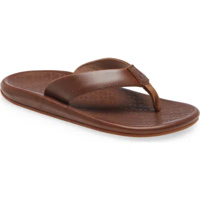Olukai Ilikai Flip Flop In Brown