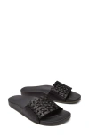 Olukai Kamola Slide Sandal In Black/black