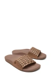 Olukai Kamola Slide Sandal In Tan/tan