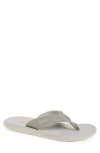 Olukai Ki Flip Flop In Ash/sterling
