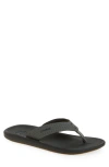 Olukai Ki Flip Flop In Rock/lava Rock