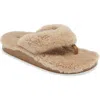 Olukai Kipea Heu Genuine Shearling Slide Sandal