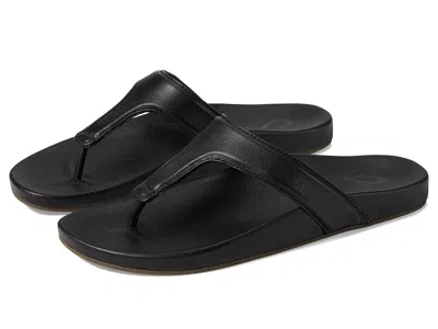 Olukai Kipe'a Lipi Sandal In Black