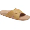 Olukai Kipea Olu Slide Sandal In Golden Harvest/golden Sand