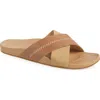 Olukai Kipea Olu Slide Sandal In Warm Sand/warm Sand