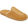 Olukai Konea Genuine Shearling Lined Mule In Saddle/saddle
