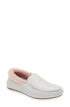Olukai Ku'una Genuine Shearling Slipper In Mist Grey/mist Grey