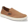 Olukai Laeahi Kapa Slip-on In Tan/dk Wood