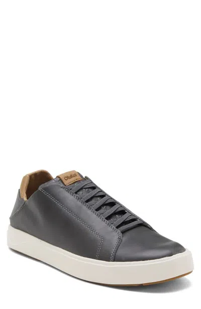 Olukai Laeahi Li Nolu Leather Sneaker In Animal Print