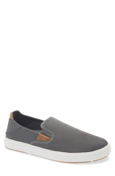 Olukai Laeahi Nui Convertible Slip-on Sneaker In Gray