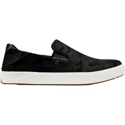 Olukai Lae'ahi Pa'i Lava Rock / Ke Au Camo 10444-lrke Men's In Black