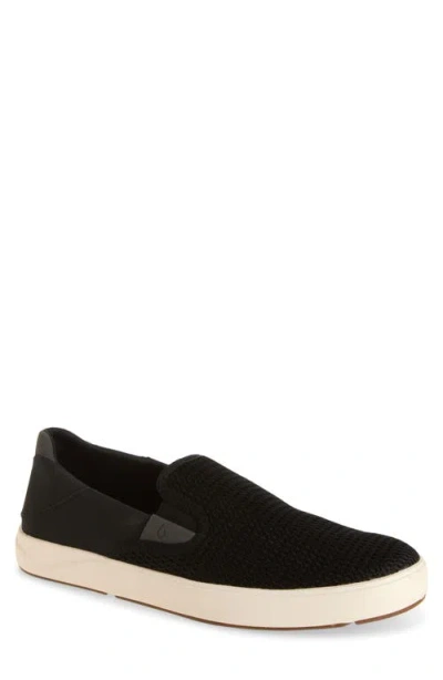 Olukai Lae'ahi Slip-on Sneaker In Black