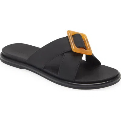 Olukai La'i Slide Sandal In Black
