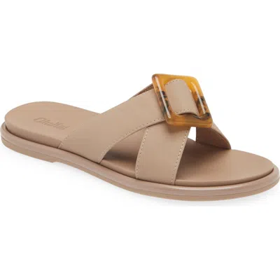 Olukai La'i Slide Sandal In Brown