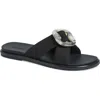 Olukai La'i Slide Sandal In Lava Rock/lava Rock