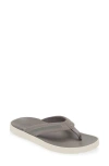 Olukai Leeward Flip Flop In Graphite / Graphite